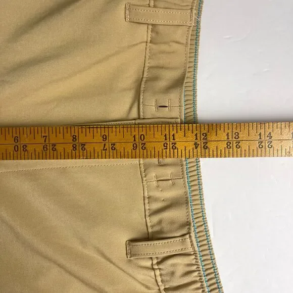Chubbies Everywear Performance Pants Mens Large Brown Stretch Elastic Waist - Picture 14 of 16